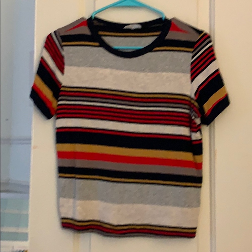 Super soft and cute striped top